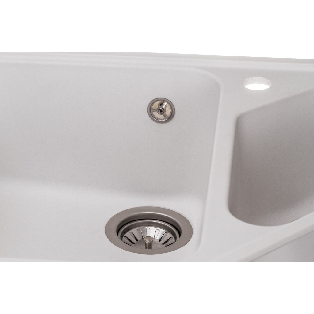 Мийка кухонна GRANADO IBIZA white (gr1805) - зображення 5