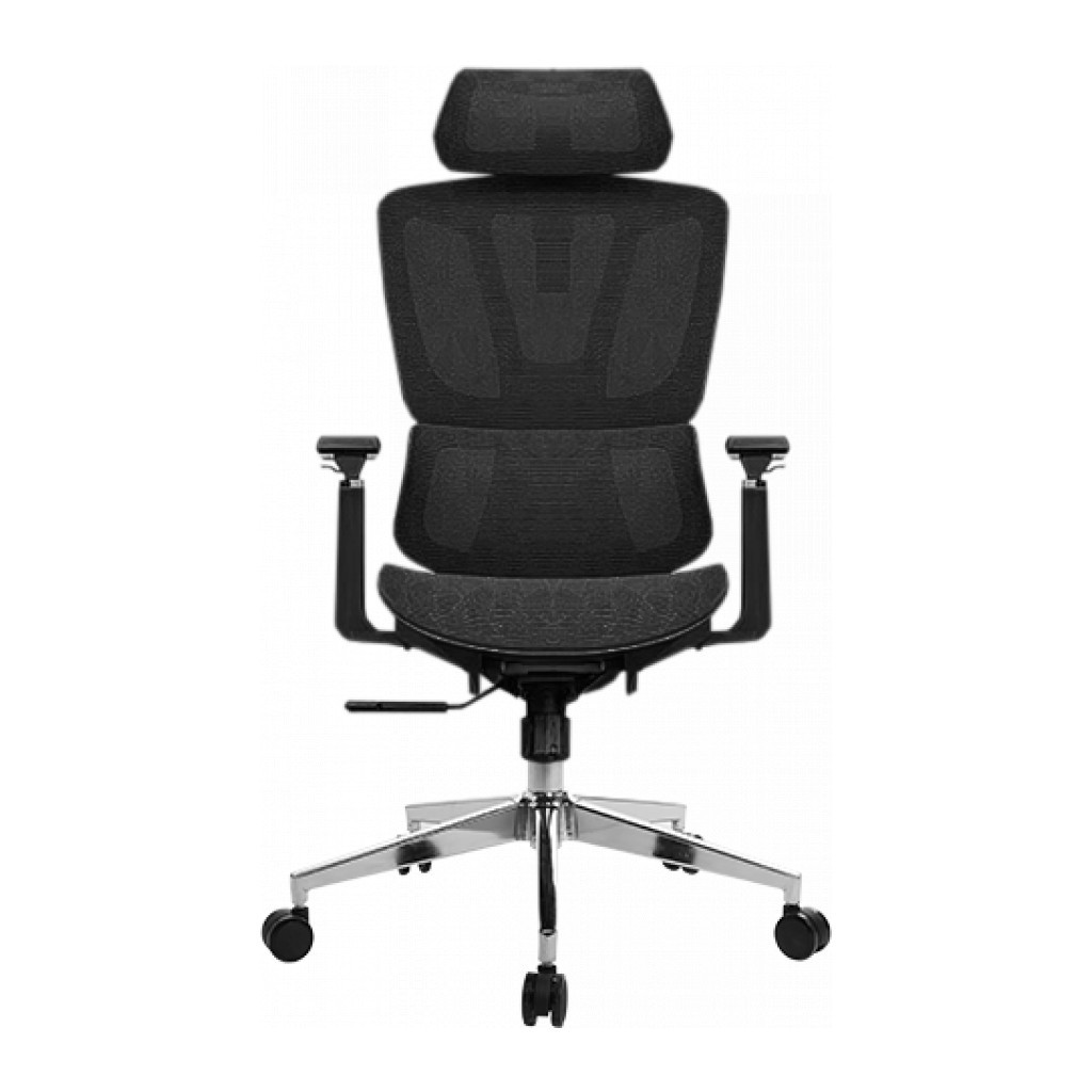 Офісне крісло GT Racer B-123A-S Black - зображення 2