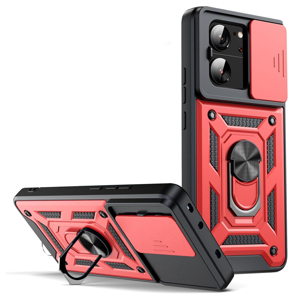 Чохол до мобільного телефона BeCover Military Xiaomi 13T/13T Pro Red (710560) - зображення 7