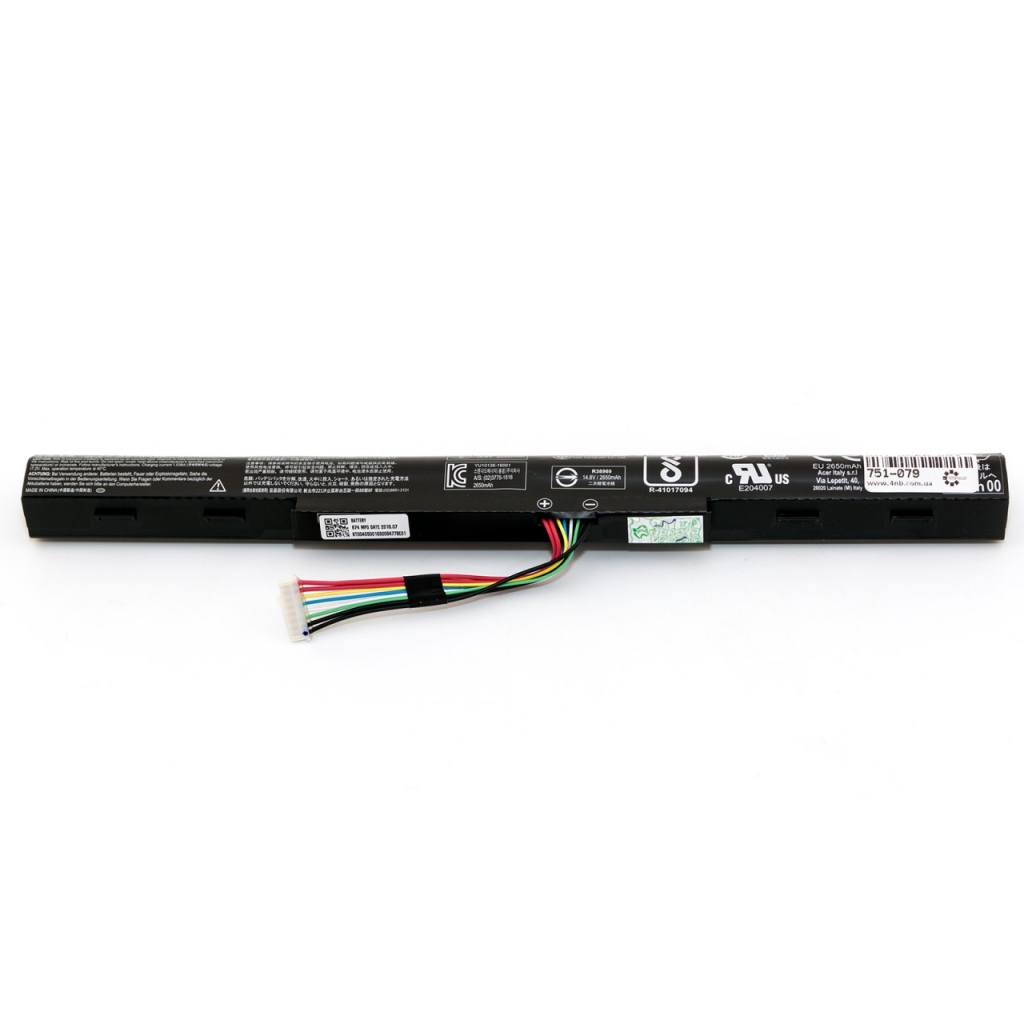 Акумулятор до ноутбука Acer AS16A8K, 2800mAh (41.4Wh), 4cell, 14.8V, Li-ion (A47727) - зображення 2