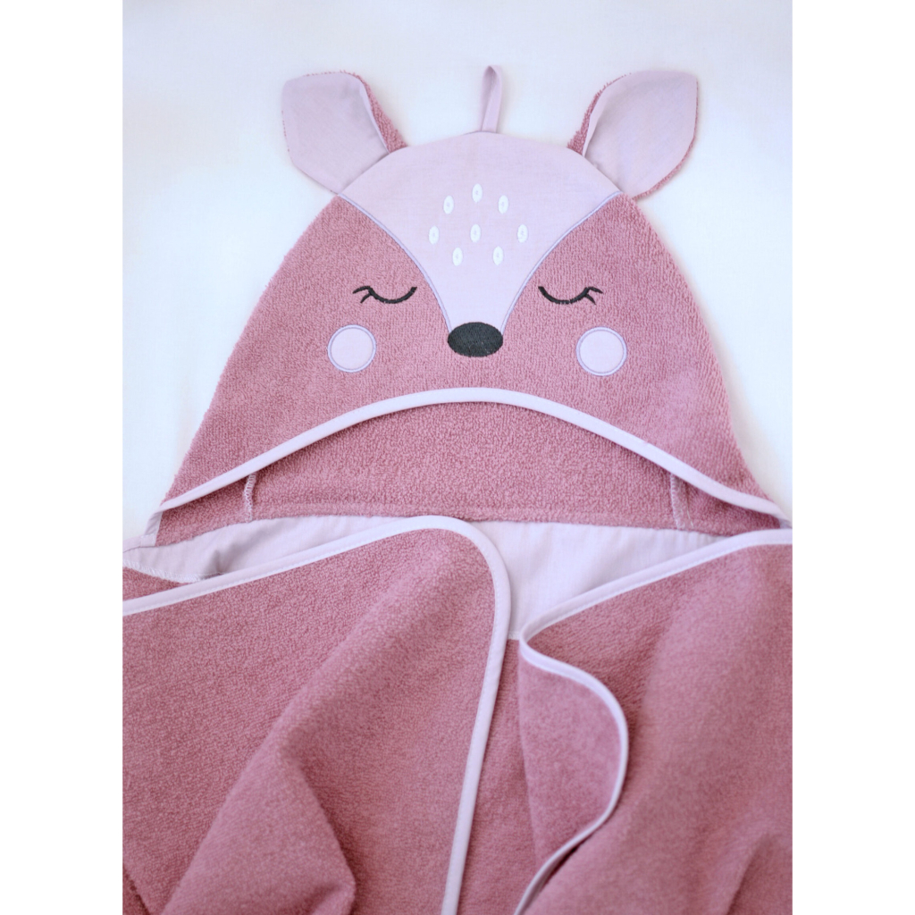 Пелюшки для малюків Верес Пелюшка для купання Baby Veres "Bambi lilak" 80*120 (190.51) - зображення 3