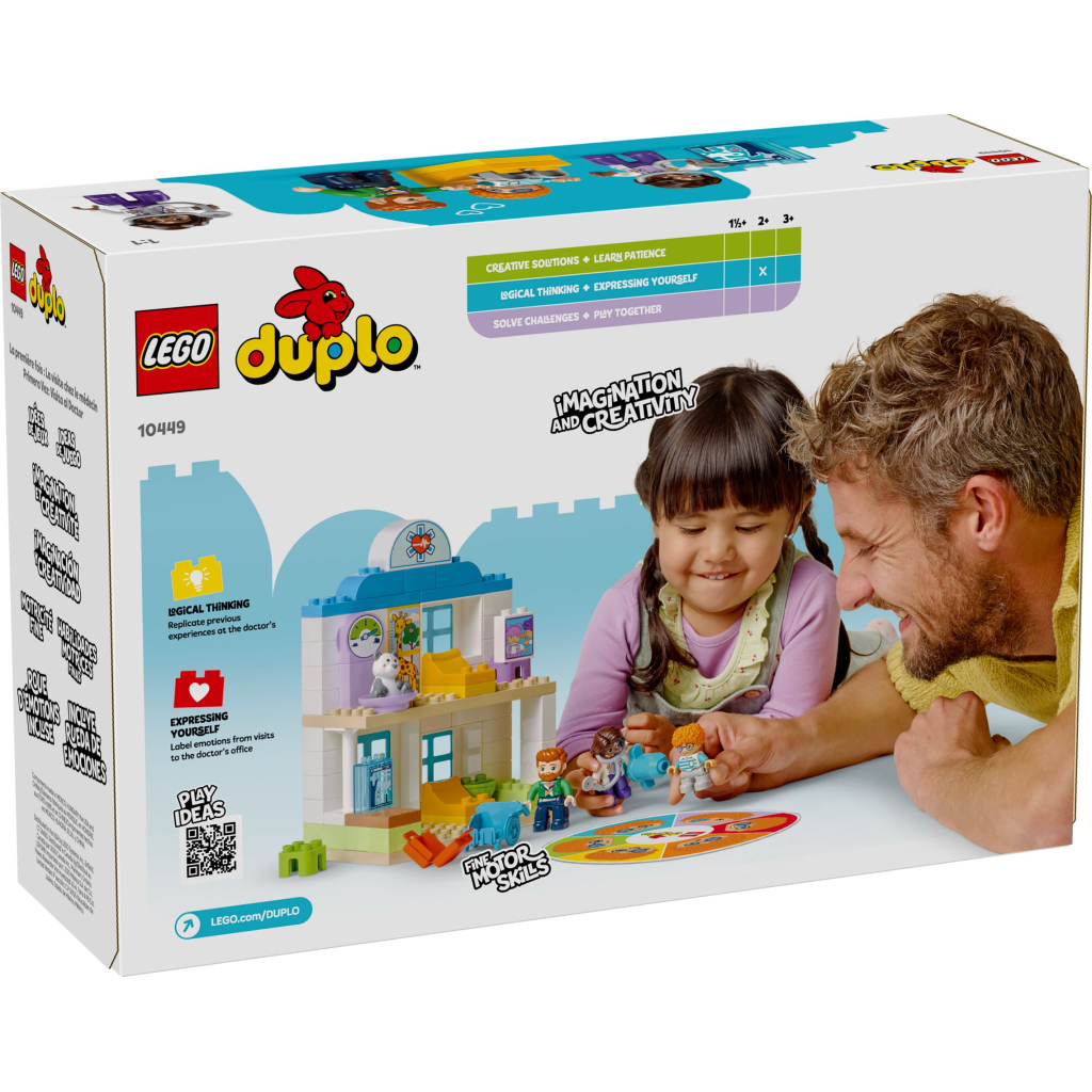 Конструктор LEGO DUPLO Town Уперше: візит до лікаря (10449) - зображення 6