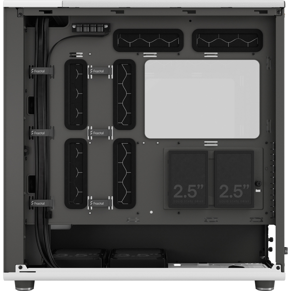 Корпус Fractal Design North XL Chalk White TG Clear (FD-C-NOR1X-04) - зображення 7