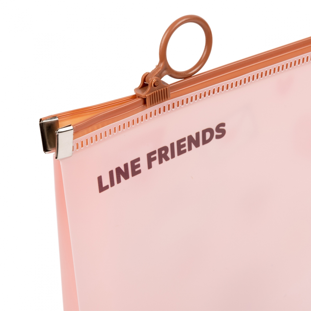 Папка на блискавці Yes А4 Line Friends. Brown (492090) - зображення 2