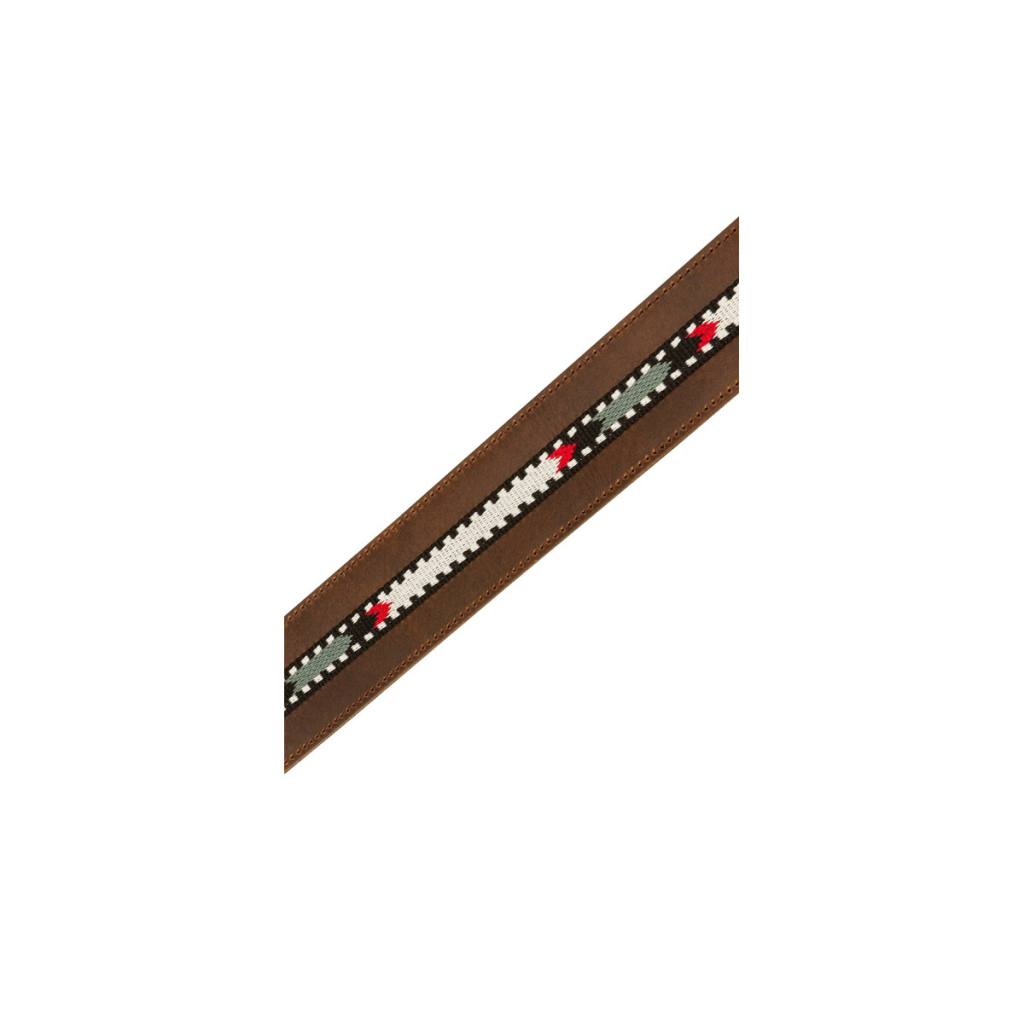 Ремінь для гітари Fender Strap Acoustic Paramount Leather Brown (233390) - изображение 3