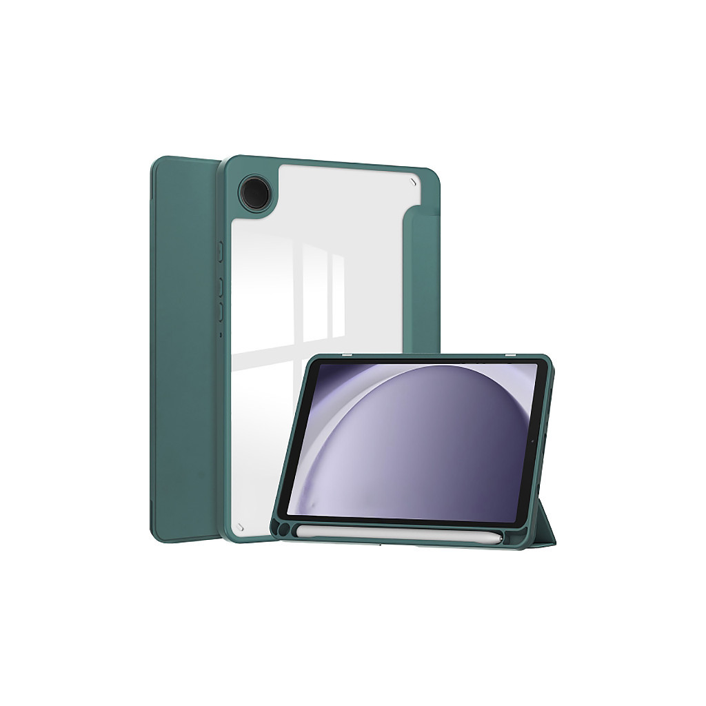 Чохол до планшета BeCover Soft Edge stylus holder Samsung Tab A9 SM-X115 8.7" Dark Green (710357) - зображення 2