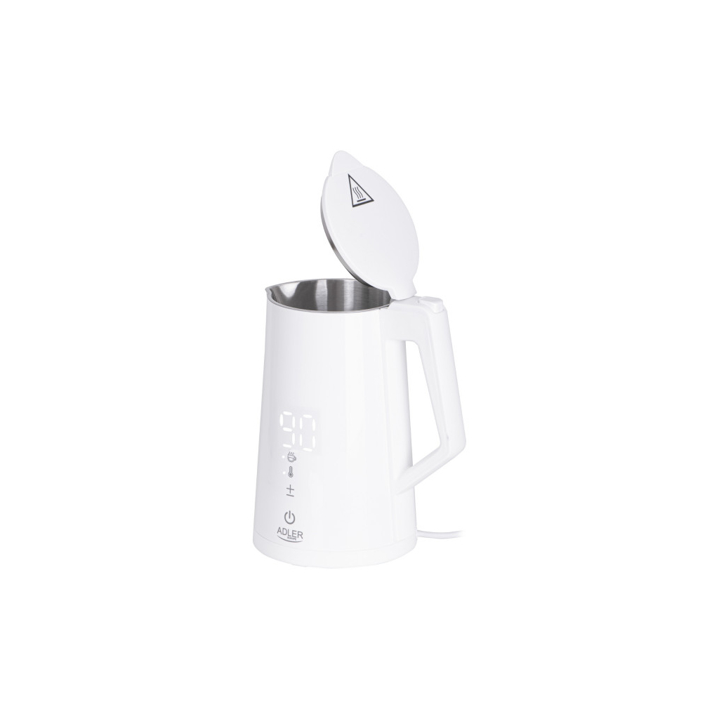 Електрочайник Adler AD 1345 white - зображення 4