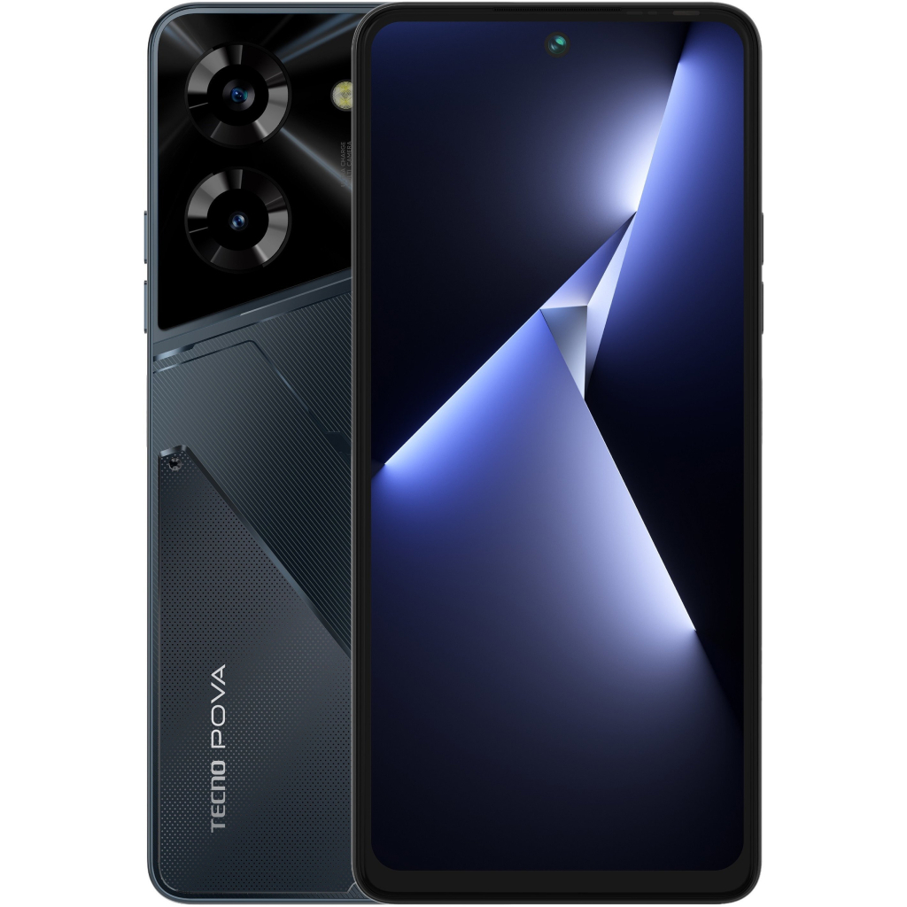 Мобільний телефон Tecno LH7n (POVA 5 8/128Gb) Mecha Black (4894947000492) - зображення 1