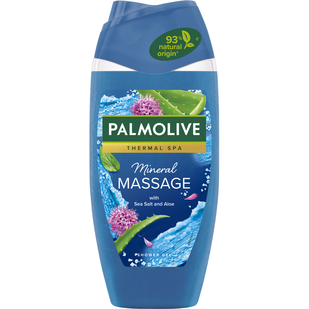 Гель для душу Palmolive Thermal Spa Мінеральний масаж з морською сіллю та алое 250 мл (8718951427747) - зображення 1