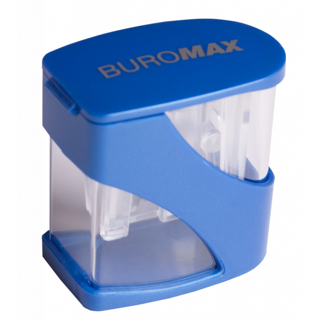 Точилка Buromax Master twist велика з контейнером 2 отвори (BM.4777) - изображение 1