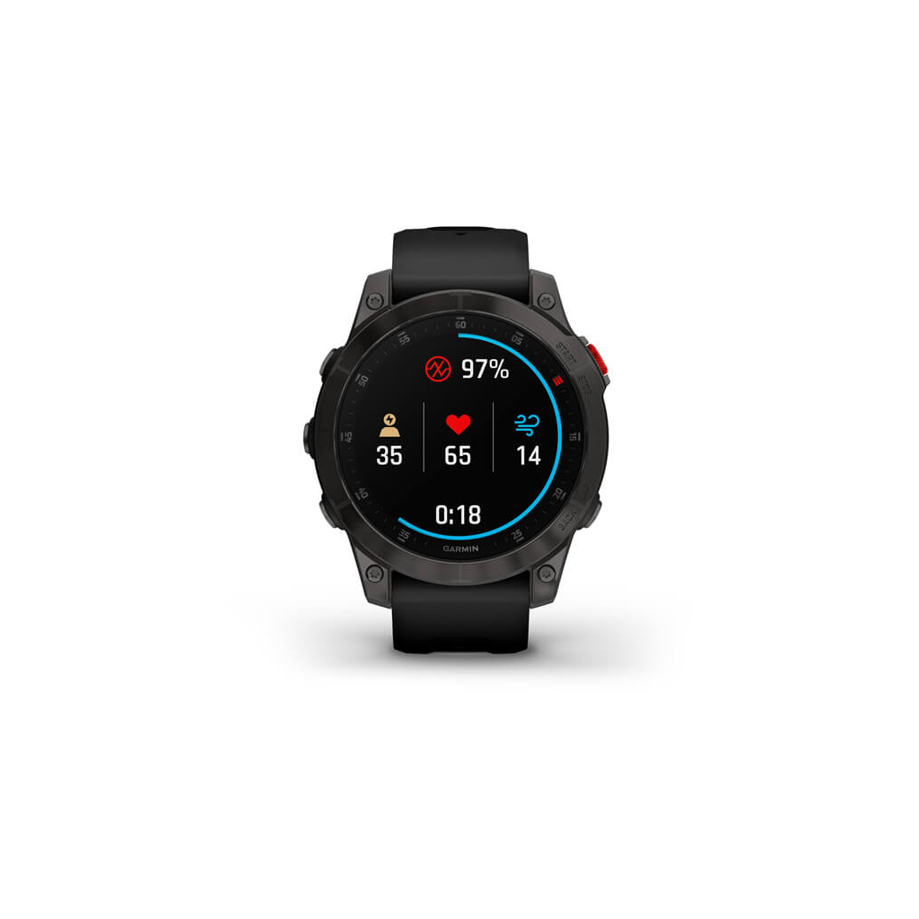Смарт-годинник Garmin EPIX gen 2, Sapphire, Gray Titanium, GPS (010-02582-11) - зображення 4
