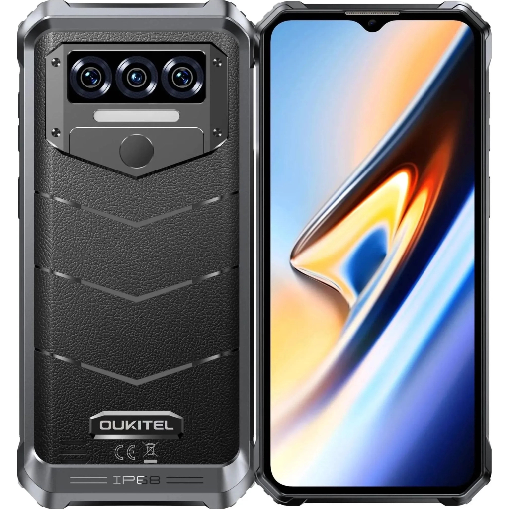 Мобільний телефон OUKITEL WP38 6/256GB Black (6931940752398) - зображення 1