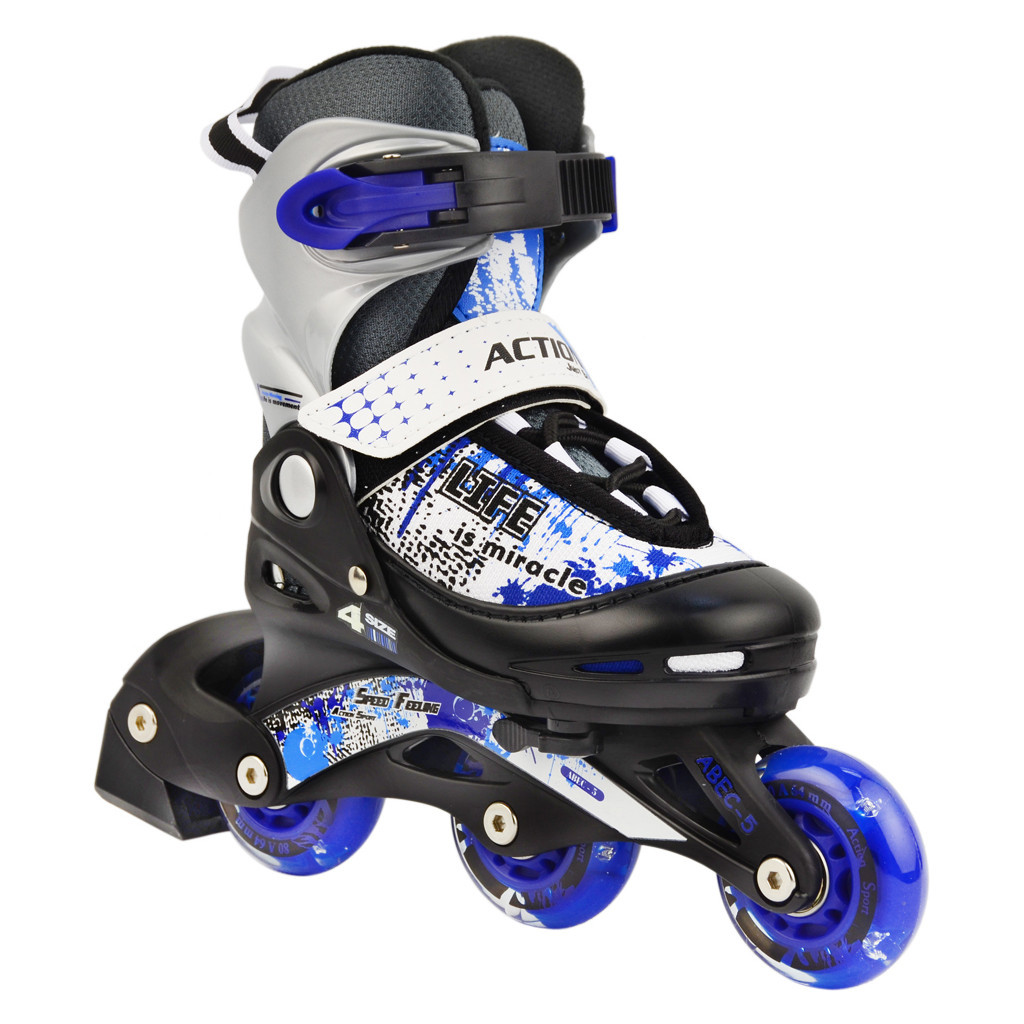 Роликові ковзани Action Zero Комплект Синій 26-29 (PW117CE308905/26-29) - изображение 5