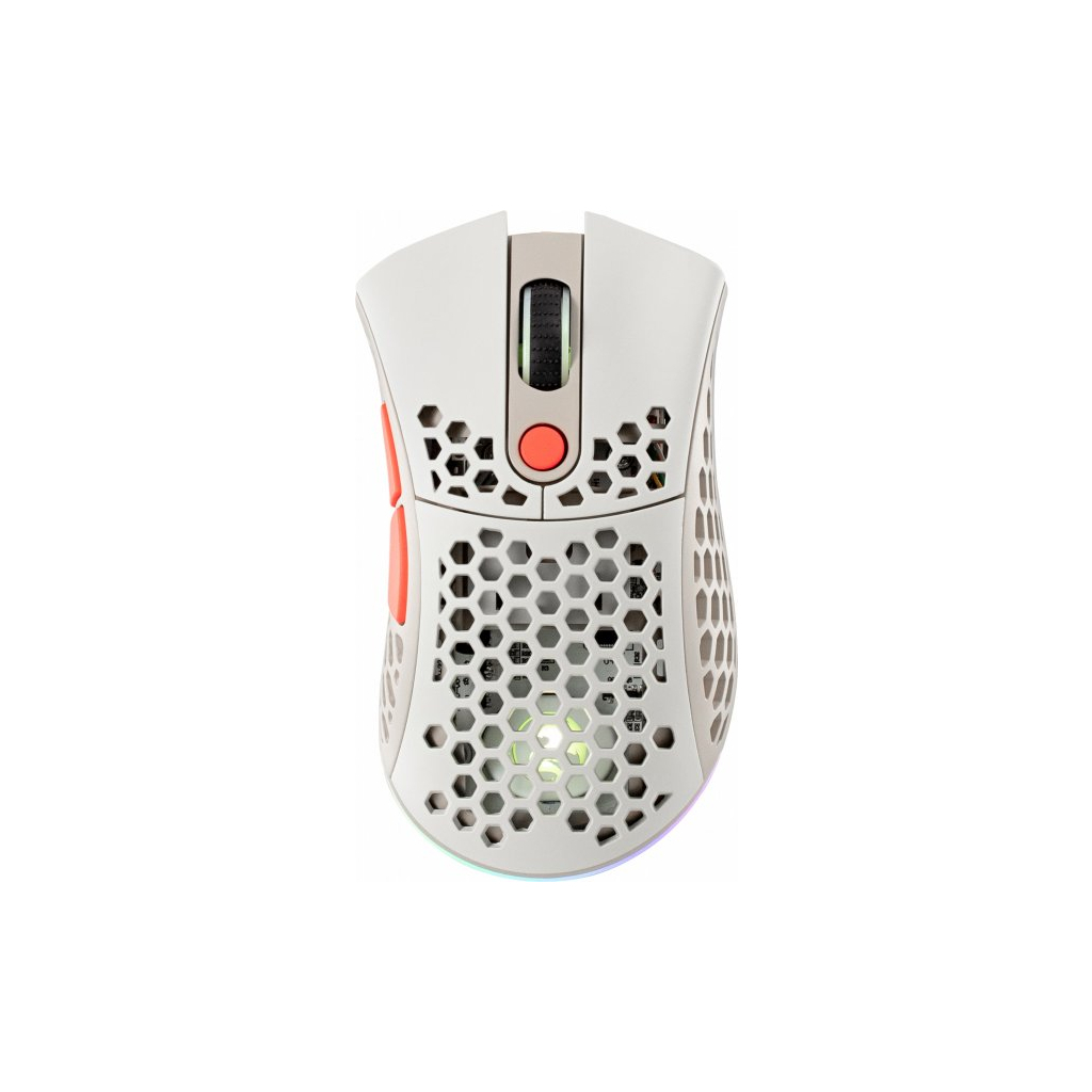 Мишка 2E HyperSpeed Lite Wireless RGB Retro White (2E-MGHSL-WL-WT) - зображення 1