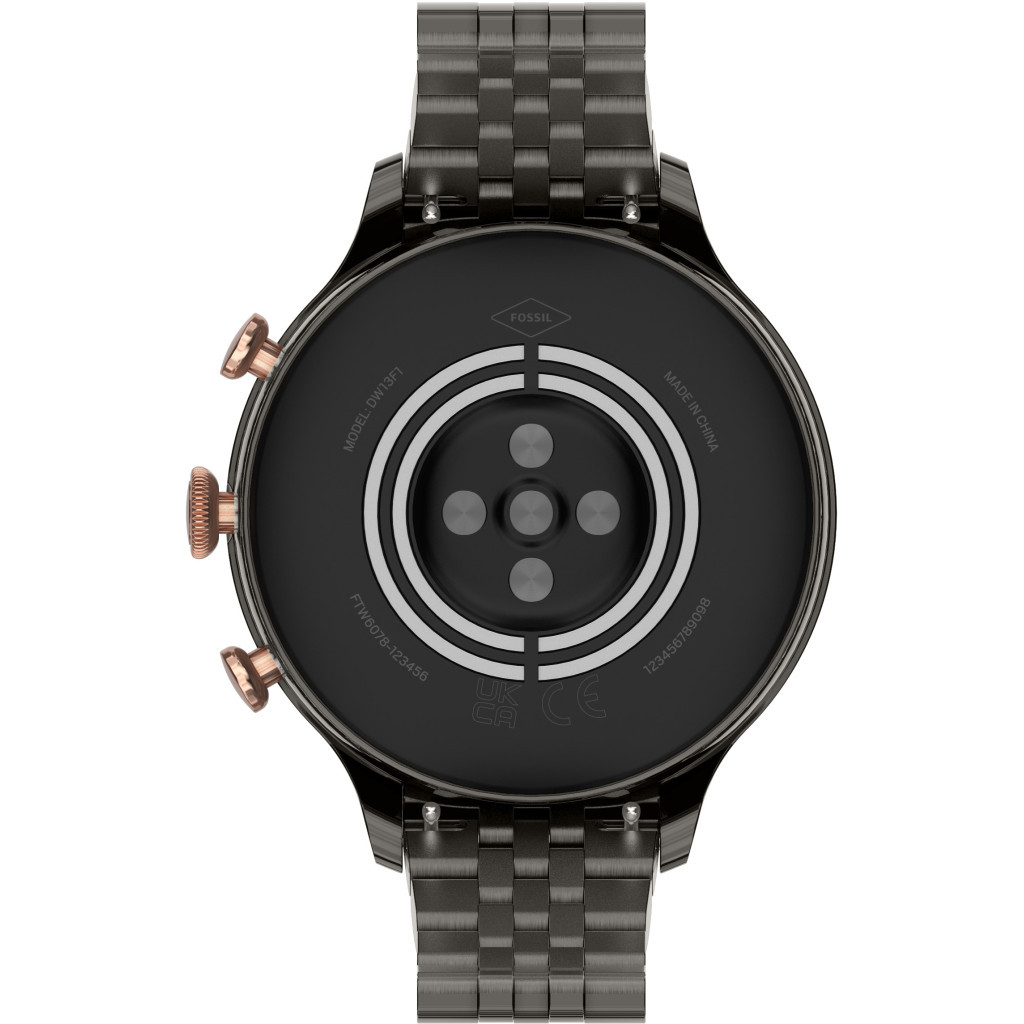 Смарт-годинник Fossil Gen 6 Gunmetal Stainless Steel (FTW6078) - зображення 7