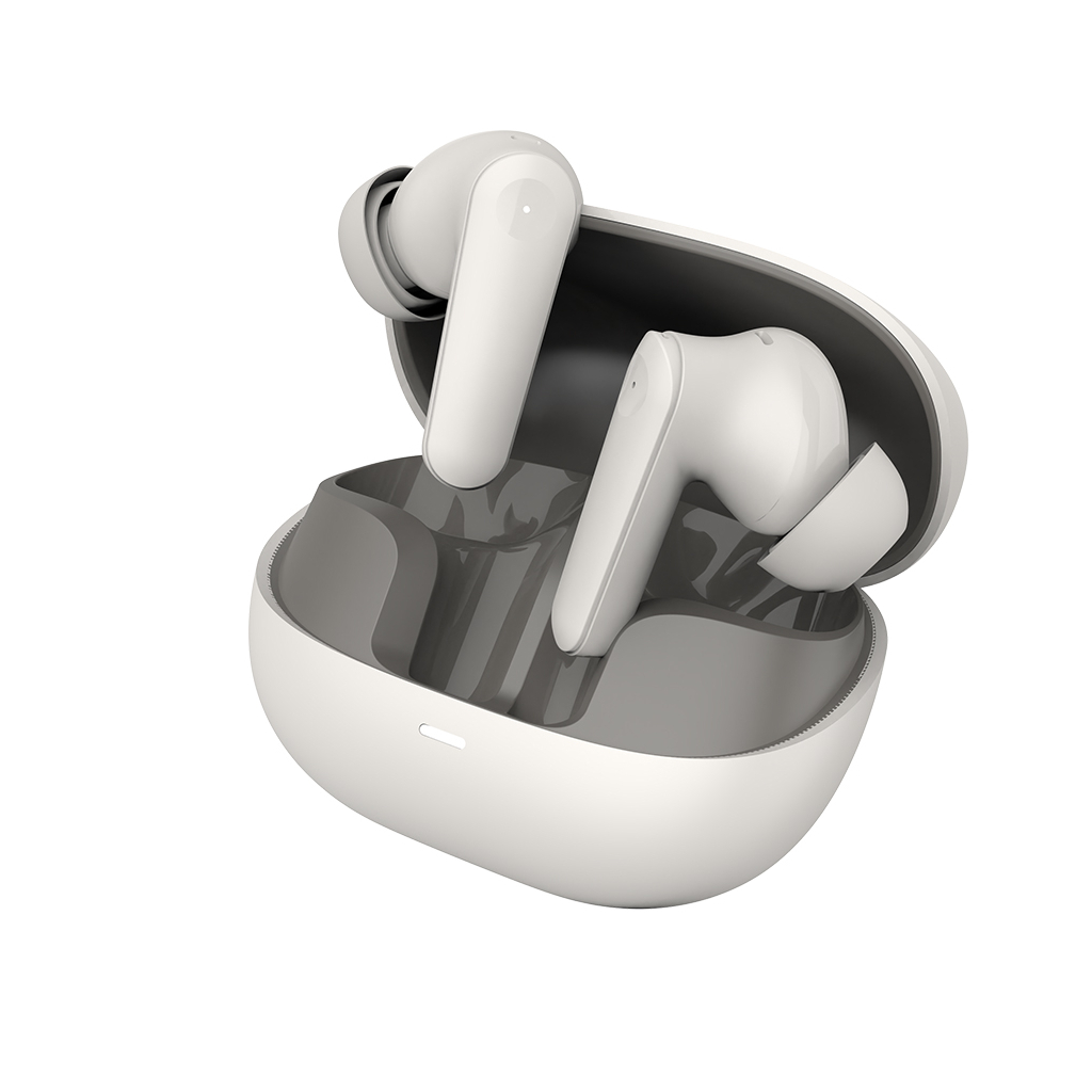 Навушники ColorWay Slim TWS-1 Earbuds Long Life Beige (CW-TWS1BE) - зображення 5