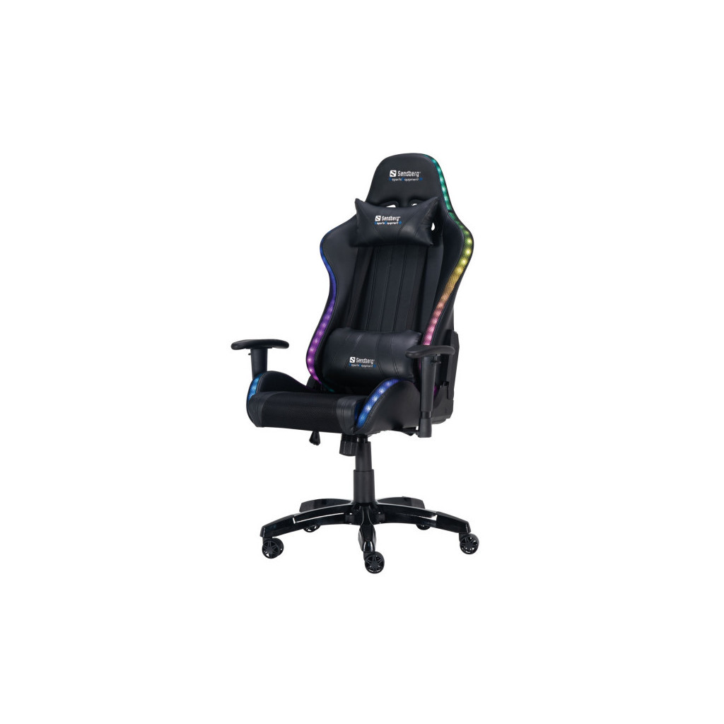 Крісло ігрове Sandberg Commander RGB Black (640-94) - зображення 1