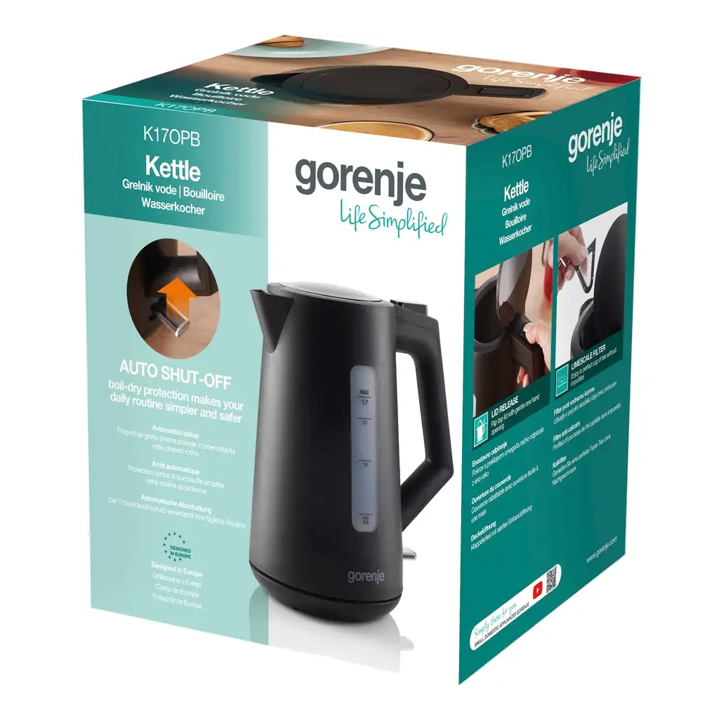 Електрочайник Gorenje K17OPB - зображення 9