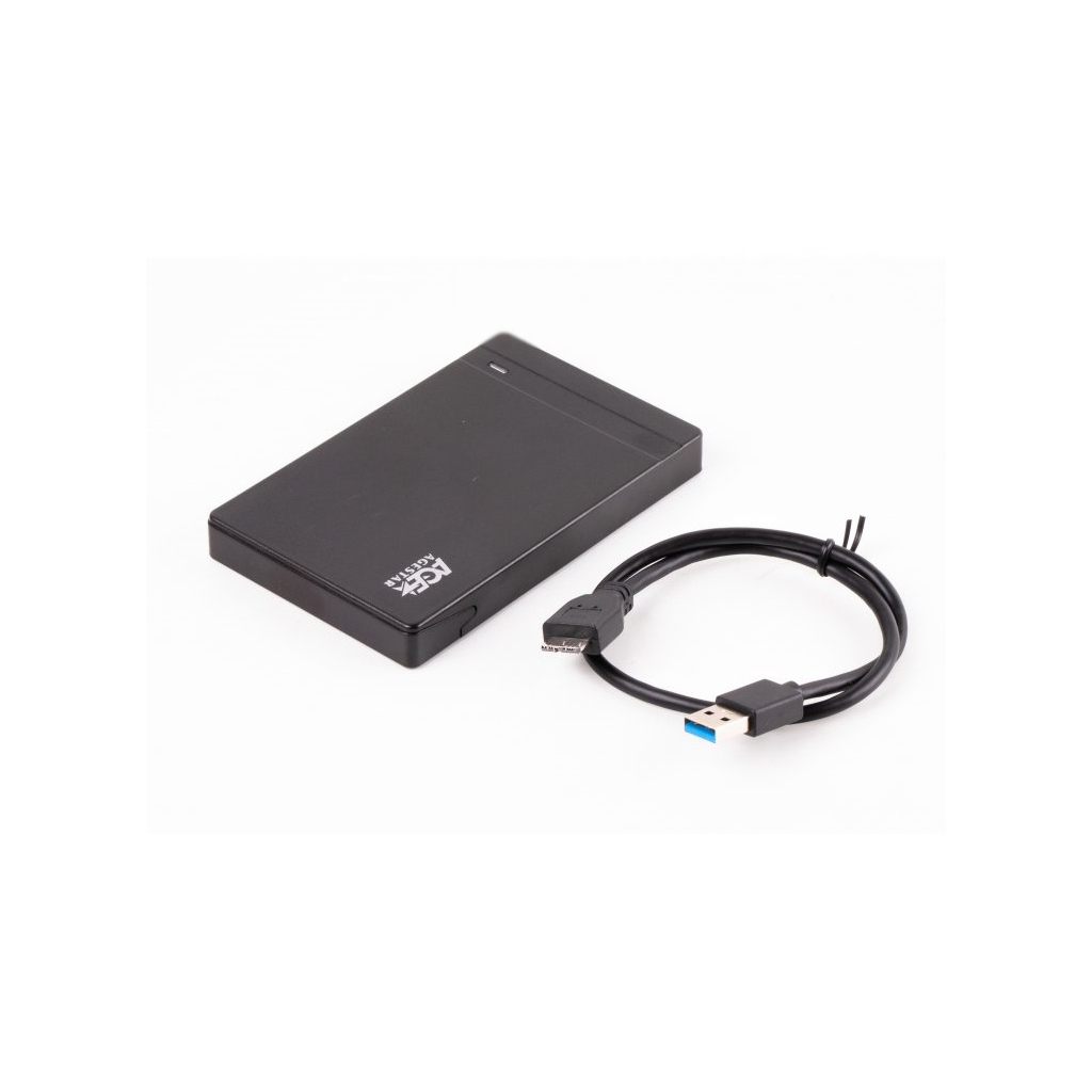 Кишеня зовнішня AgeStar 2.5", USB3.0, черный (3UB2P3) - зображення 2