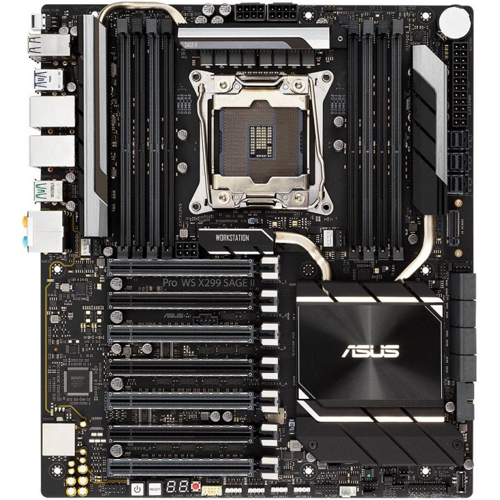 Серверна материнська плата ASUS Pro WS X299 SAGE II - зображення 2