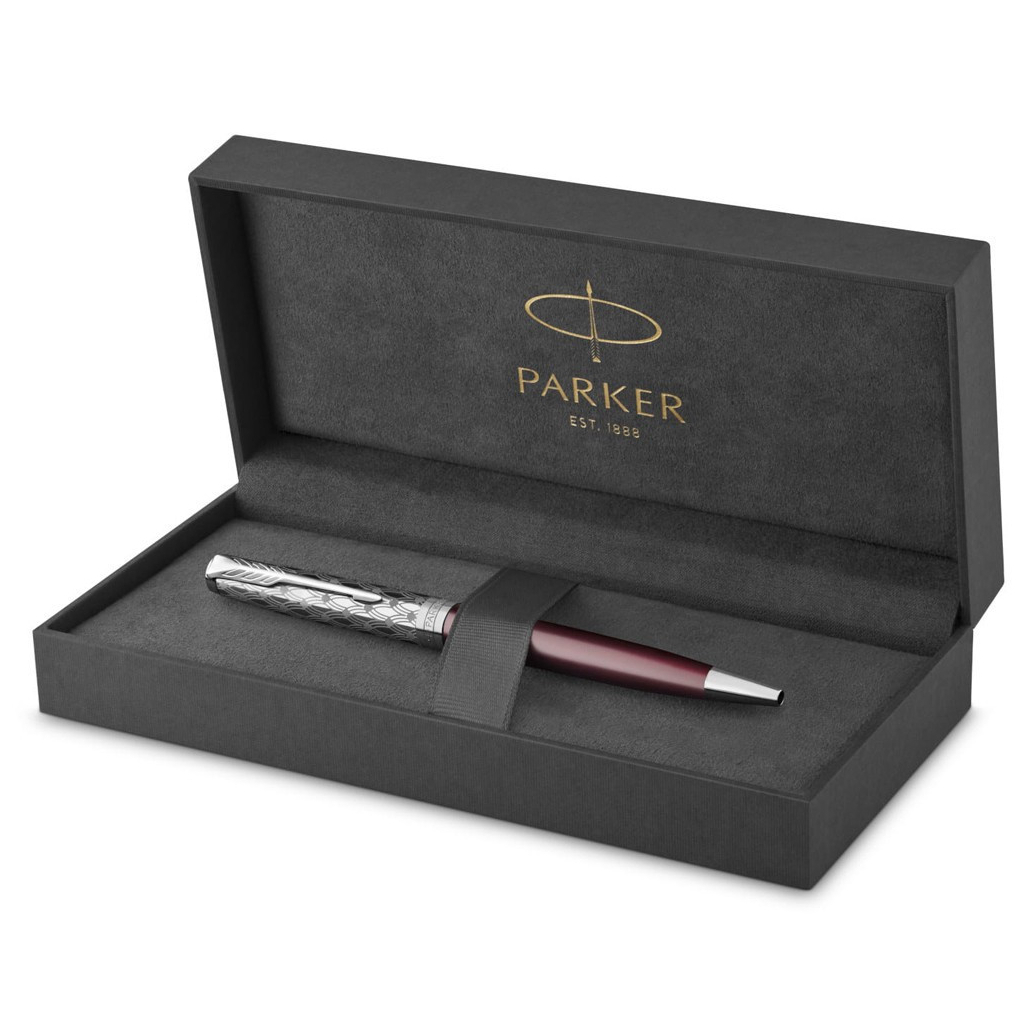 Ручка кулькова Parker SONNET 17 Metal & Red Lacquer CT BP (68 332) - зображення 6