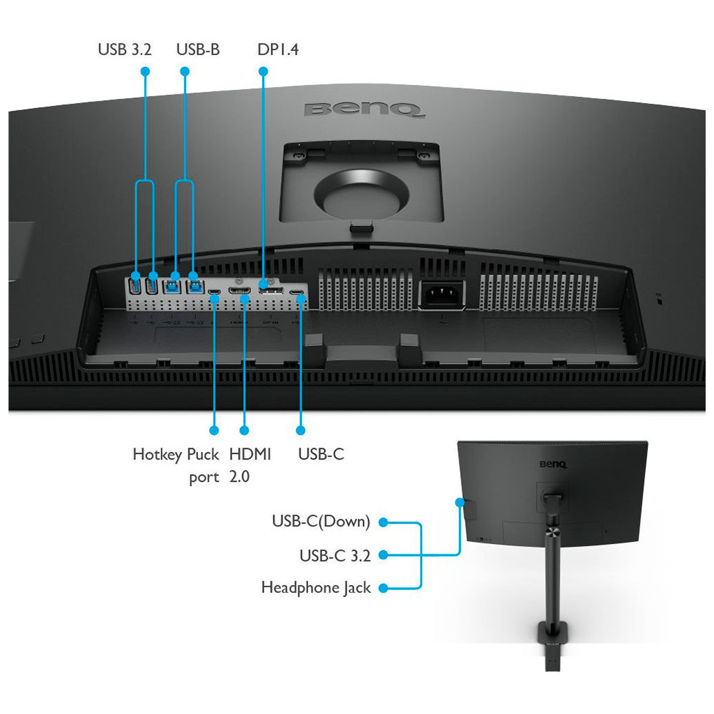 Монітор BenQ PD3205UA - зображення 10
