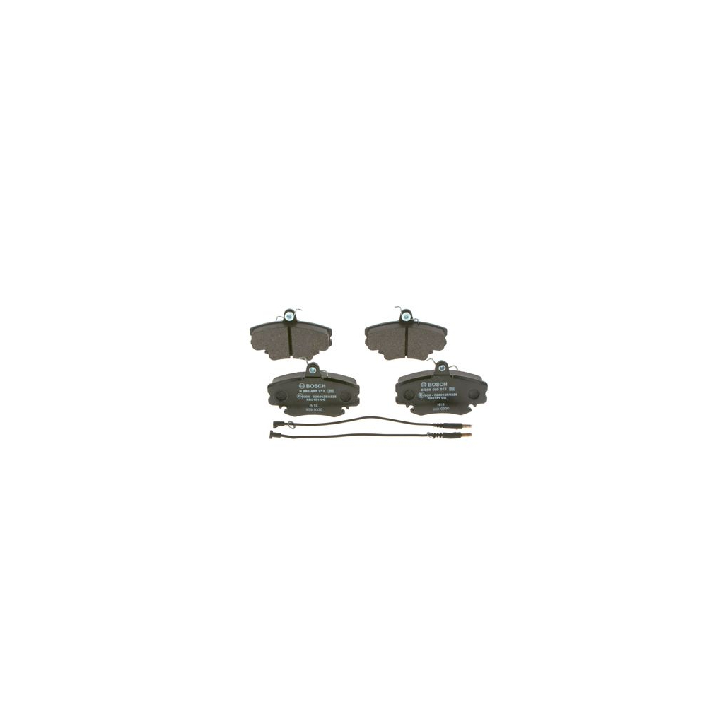 Гальмівні колодки Bosch 0 986 495 212 - зображення 7