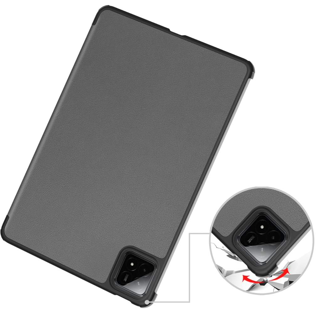 Чохол до планшета BeCover Smart Case Xiaomi Pad 7 / 7 Pro 11.2" Gray (712805) - зображення 5