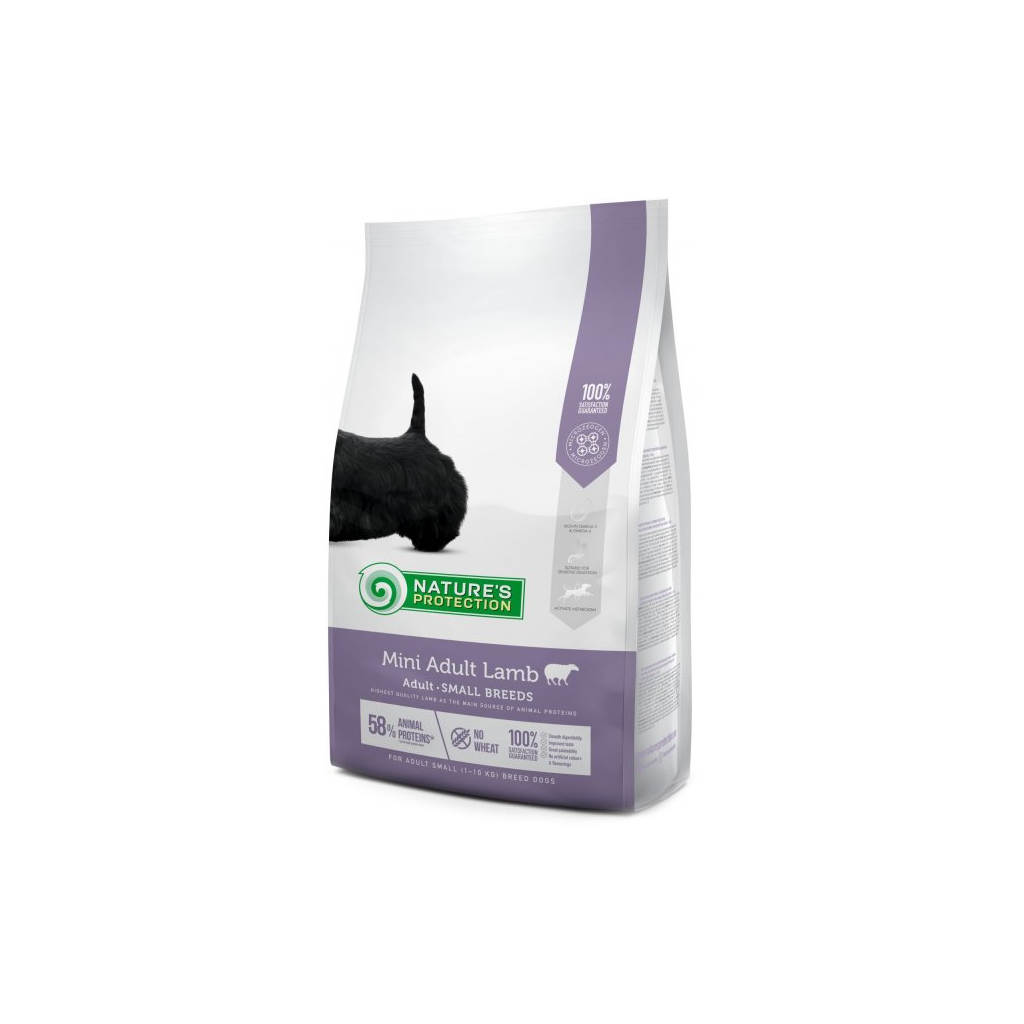 Сухий корм для собак Nature's Protection Mini Adult Lamb Small breeds 2 кг (NPS45734) - зображення 1