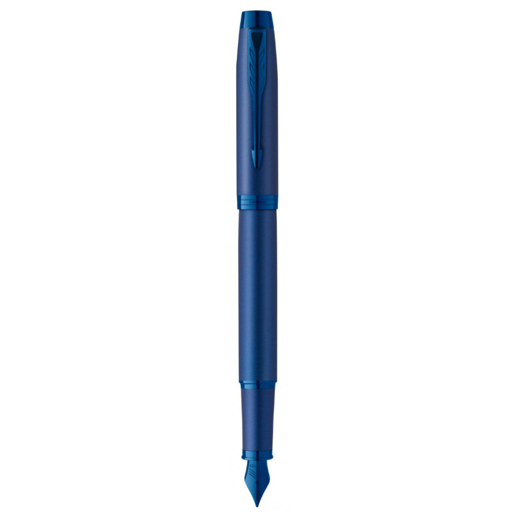 Ручка пір'яна Parker IM 17 Professionals Monochrome Blue  FP F (28 111) - зображення 1