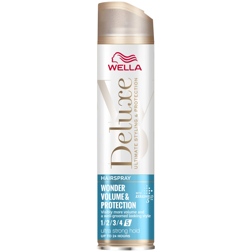 Лак для волосся Wella Deluxe Неймовірний об'єм та захист 250 мл (3614229701548) - изображение 1