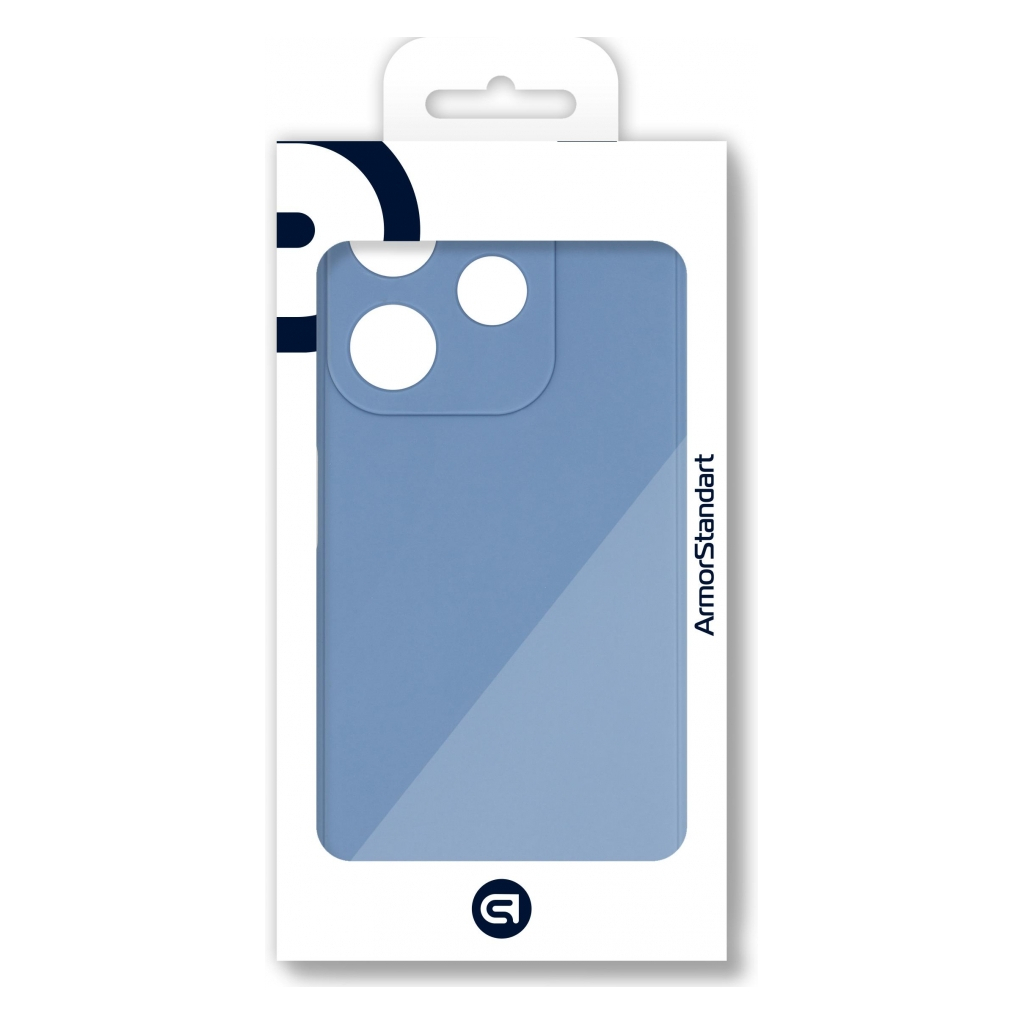 Чохол до мобільного телефона Armorstandart Matte Slim Fit Tecno Spark 10 4G (KI5q) Camera cover Light Blue (ARM69071) - зображення 2