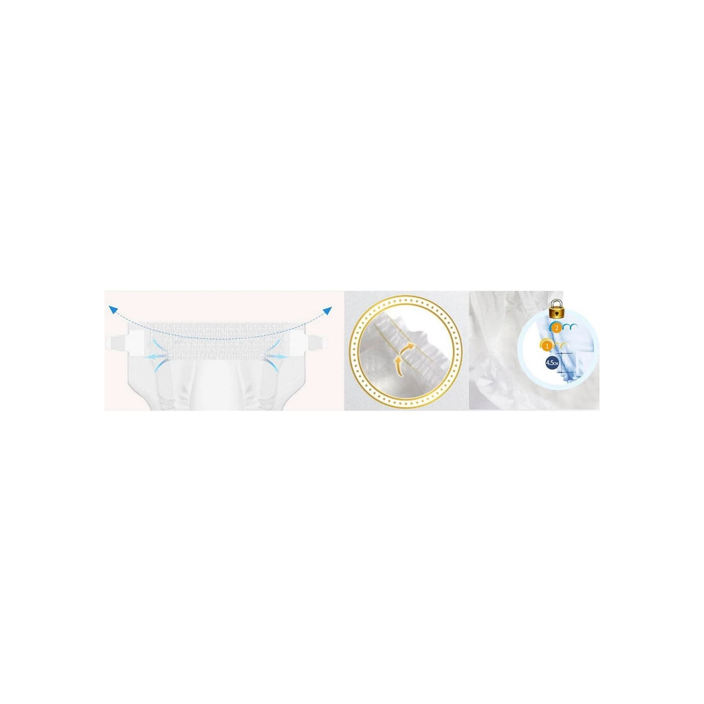 Підгузки Unijoy baby Premium XL 5 (12-17 кг) 40 шт (6973920542452) - зображення 5
