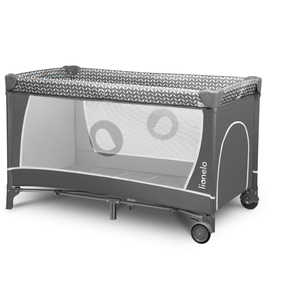 Дитячий манеж Lionelo Flower Grey Scandi (LO-FLOWER GREY SCANDI) - зображення 7