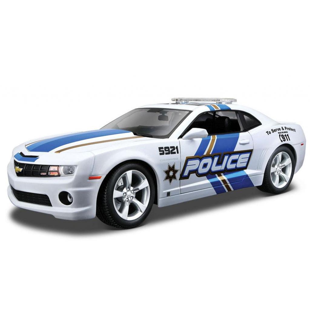 Машина Maisto Chevrolet Camaro SS RS 2010 (1:18) белый (31161 white) - зображення 1