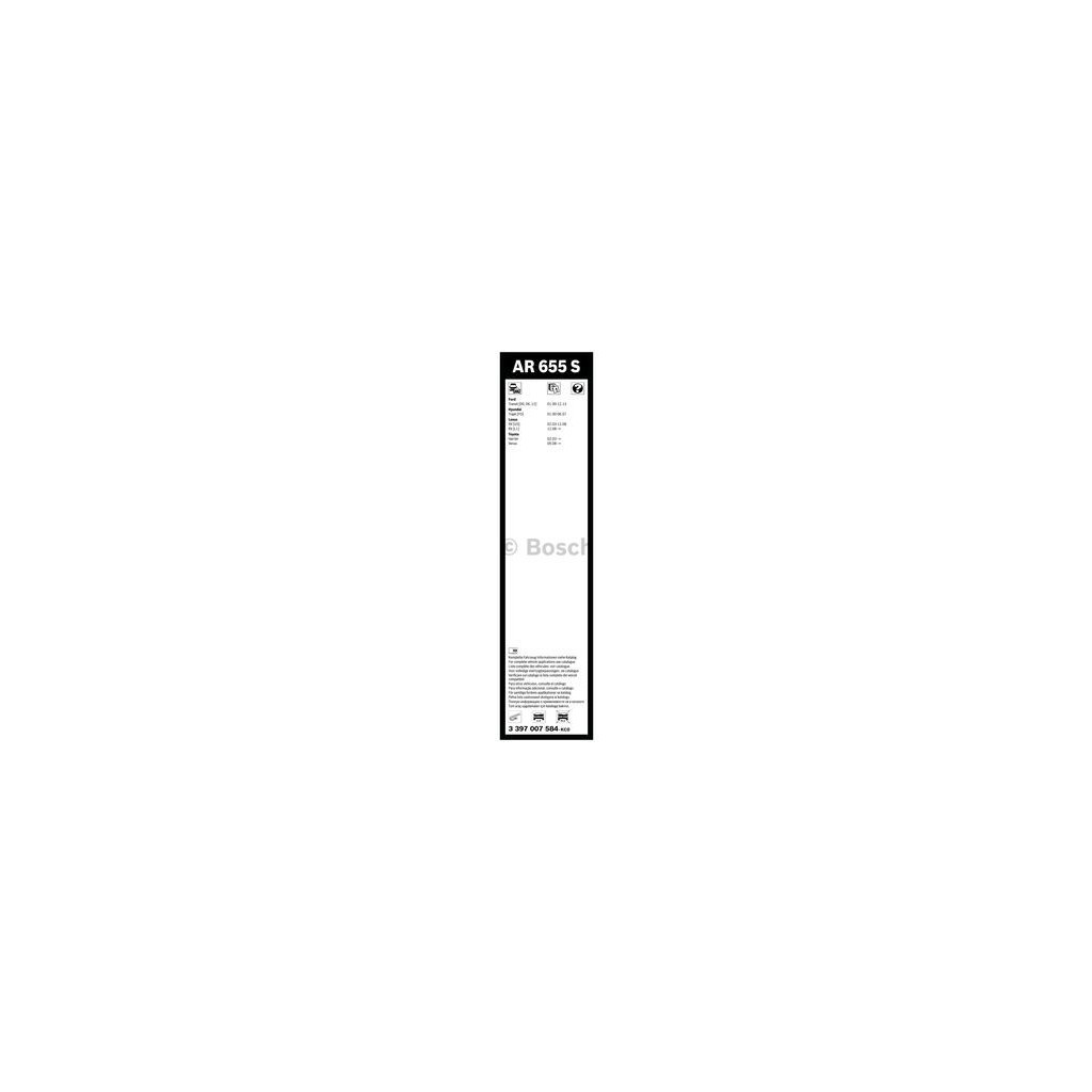 Щітка склоочисника Bosch 3 397 007 584 - зображення 5