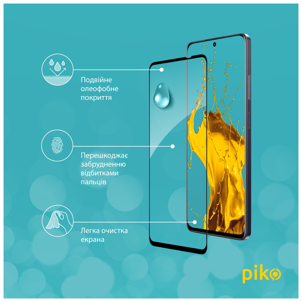 Скло захисне Piko Full Glue Realme 13 5G Black (1283126607608) - зображення 4
