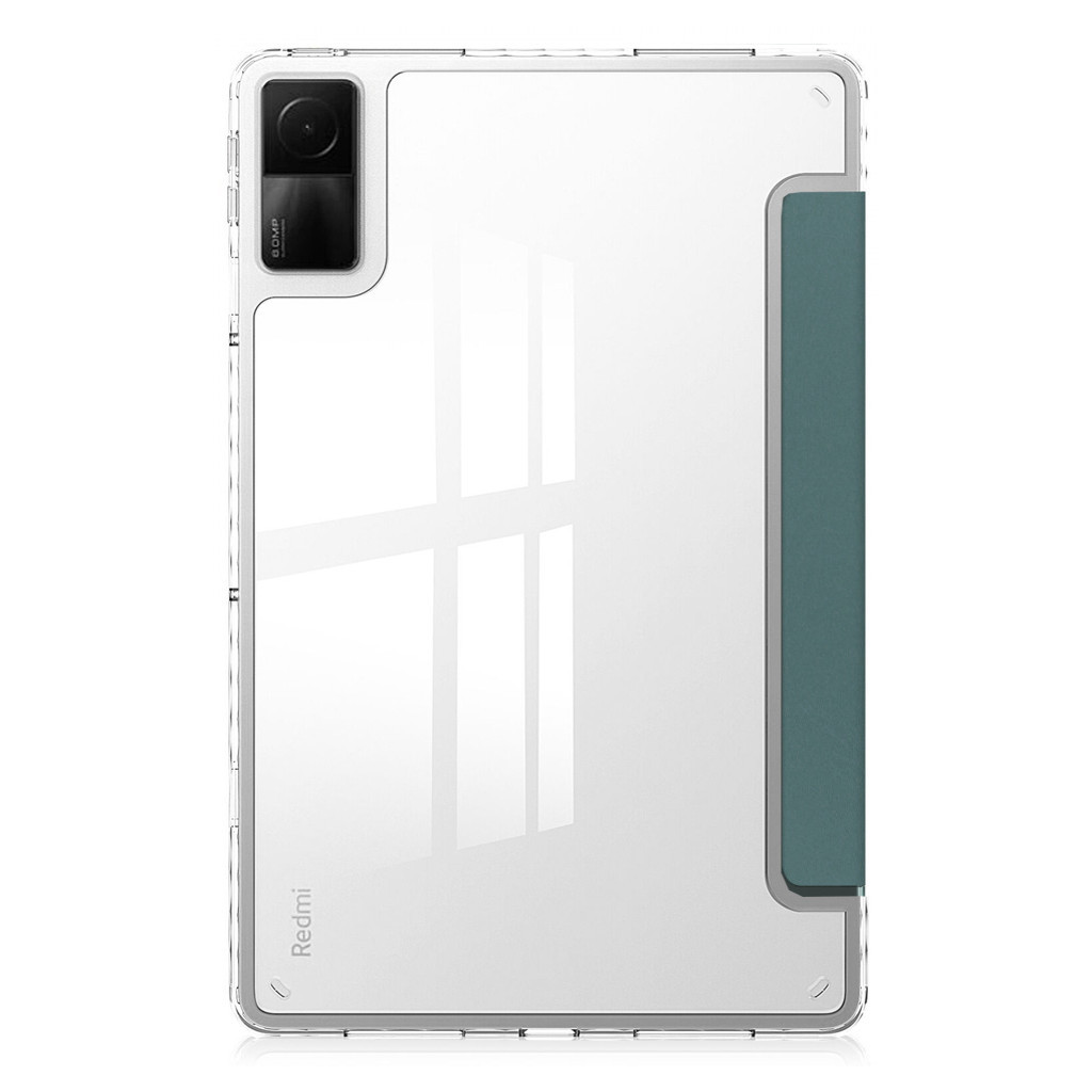 Чохол до планшета BeCover Soft Edge Stylus Mount Xiaomi Redmi Pad SE 11" Dark Green (710782) - зображення 4