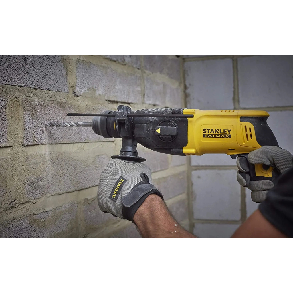 Перфоратор Stanley SDS-Plus, 800 Вт, 2.4 Дж, 3 режима, кейс (SFMEH210K) - зображення 5