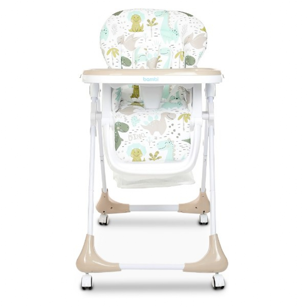 Стілець для годування Bambi M 3233 dino beige - зображення 2