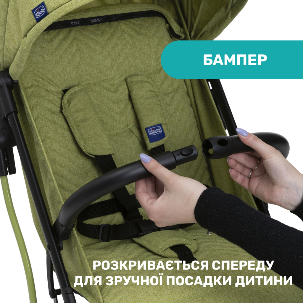 Коляска Chicco Trolley Me Салатова (79865.55) - зображення 8