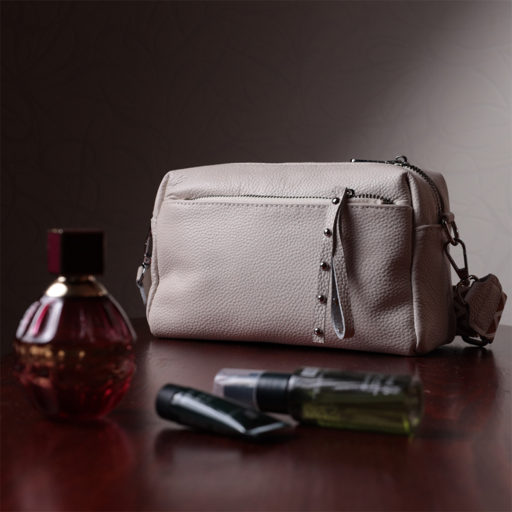 Сумка Vintage Жіноча шкіряна Біла (22653) - зображення 12