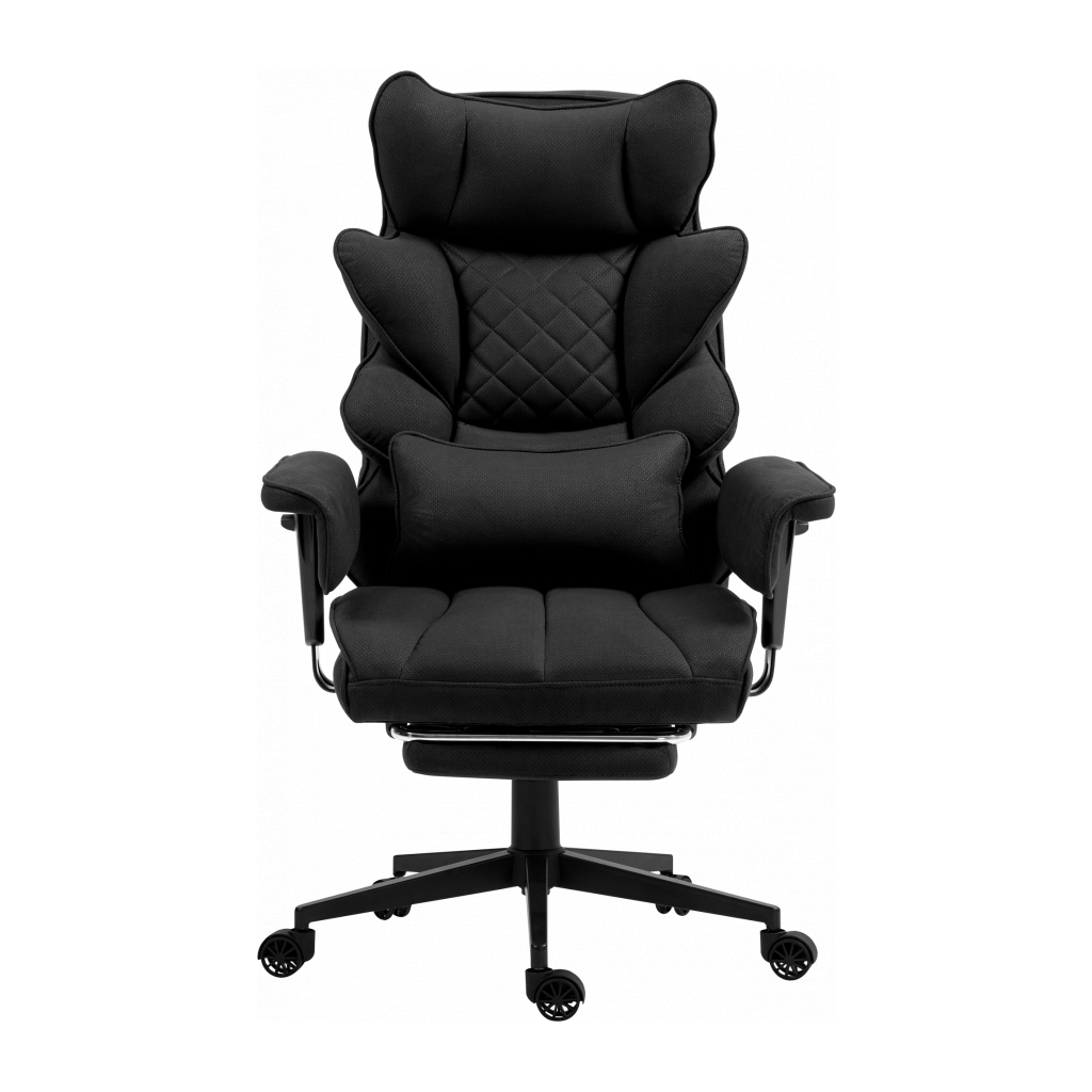 Офісне крісло GT Racer B-2511 Fabric Black - зображення 2