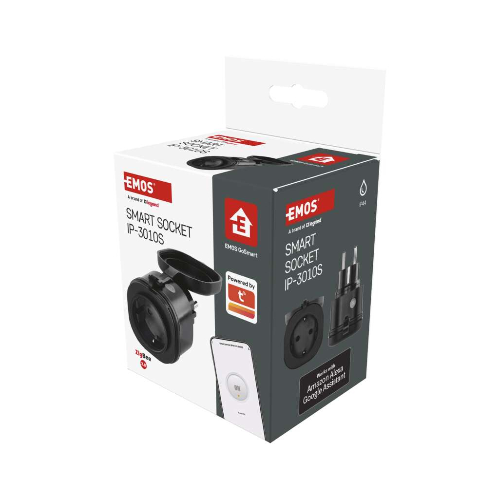 Розумна розетка WIFI P5534 GoSmart, ZigBee 3.0, IP44 EMOS (P5534) - изображение 12