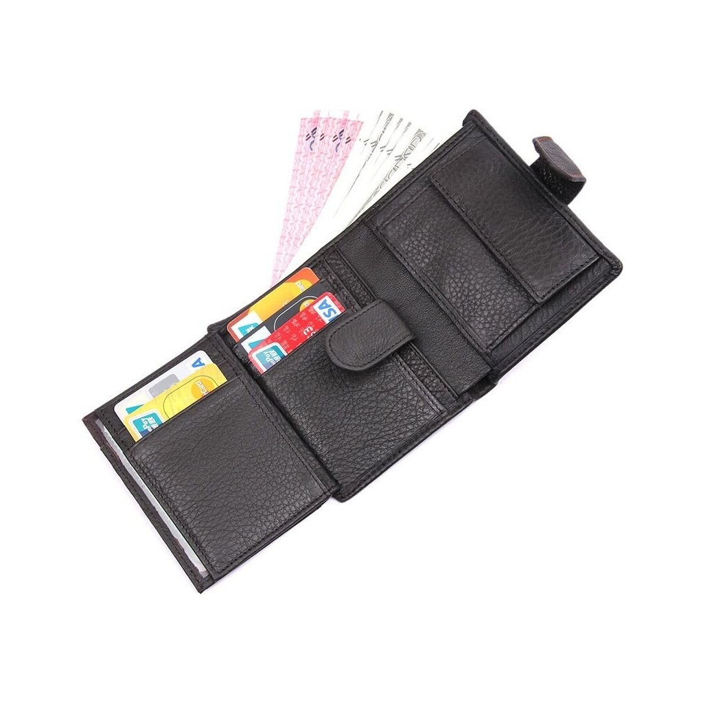 Гаманець Vintage Чорний (14497) - изображение 9