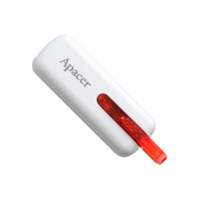 USB флеш накопичувач Apacer 64GB AH326 White RP USB 2.0 (AP64GAH326W-1) - зображення 4