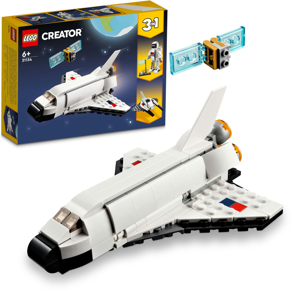 Конструктор LEGO Creator Космічний шатл 144 деталей (31134) - зображення 6