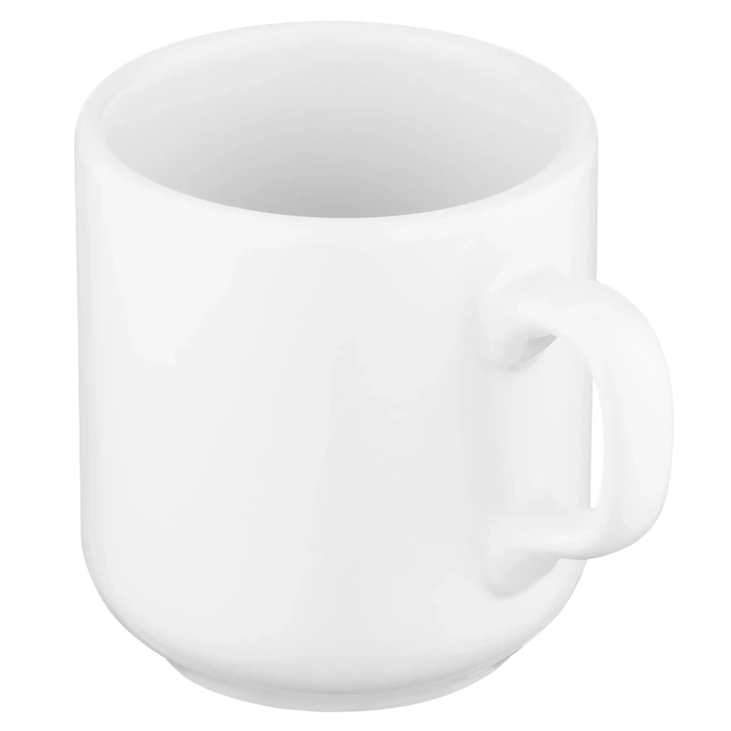 Чашка Ardesto Carlo, 280мл, кераміка, біла (AR3047W) - зображення 2