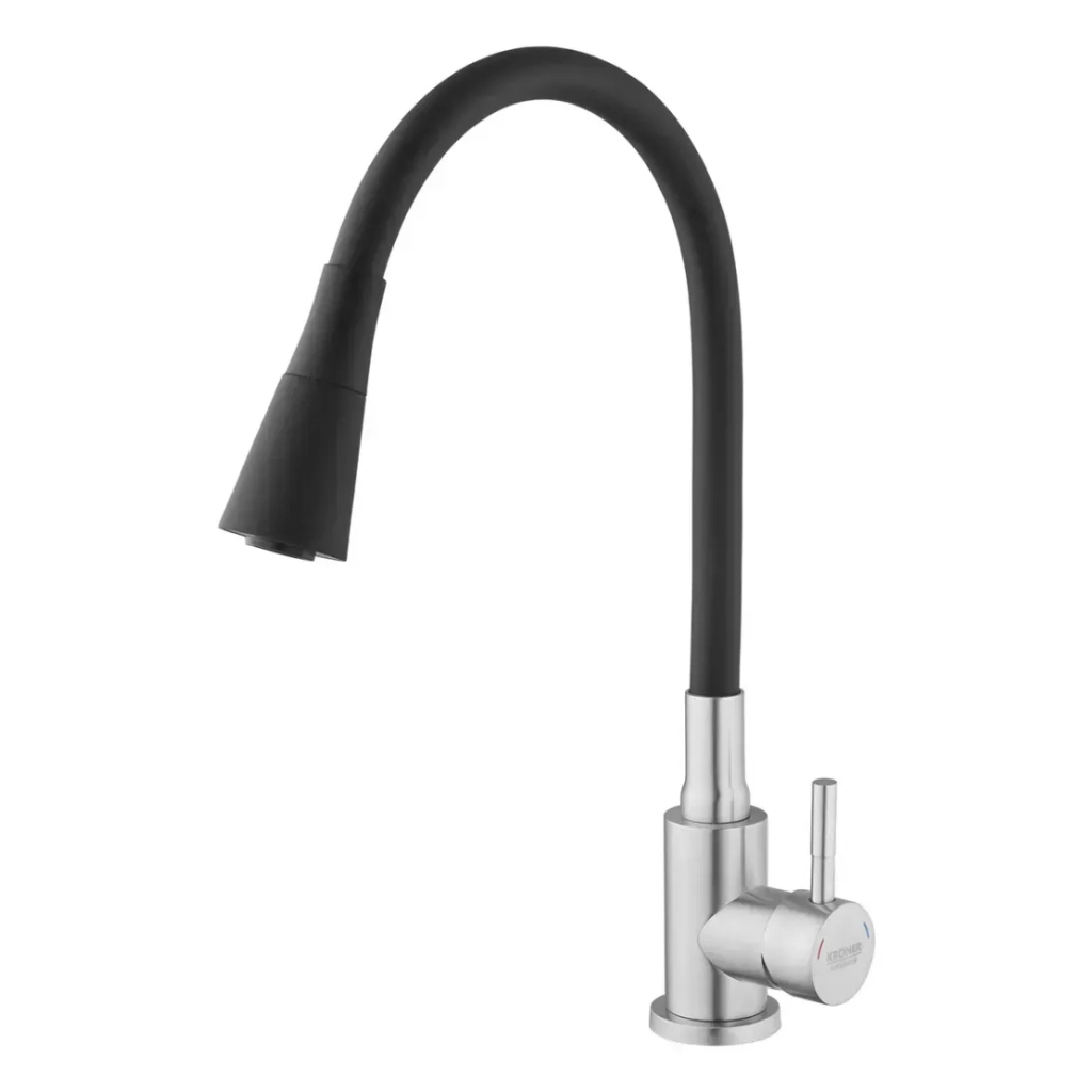 Змішувач Kroner Klassisch-ESG031BLK (CV035371) - зображення 3