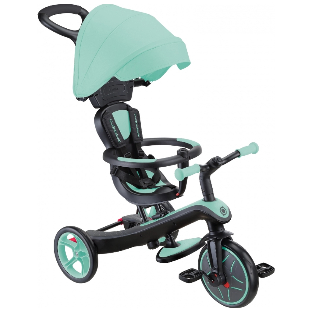 Дитячий велосипед Globber Explorer Trike 4 в 1, м''ятний (634-206) - зображення 1